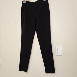 Calvin Klein Pants Size 4 Black Stretch Elastic Waist